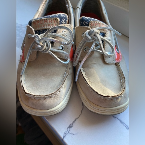 Sperry Top-Sider Big Kids Size 3.5 - Picture 3 of 8